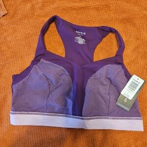 Torrid Purple Sports Bra Size 2 (XXL)